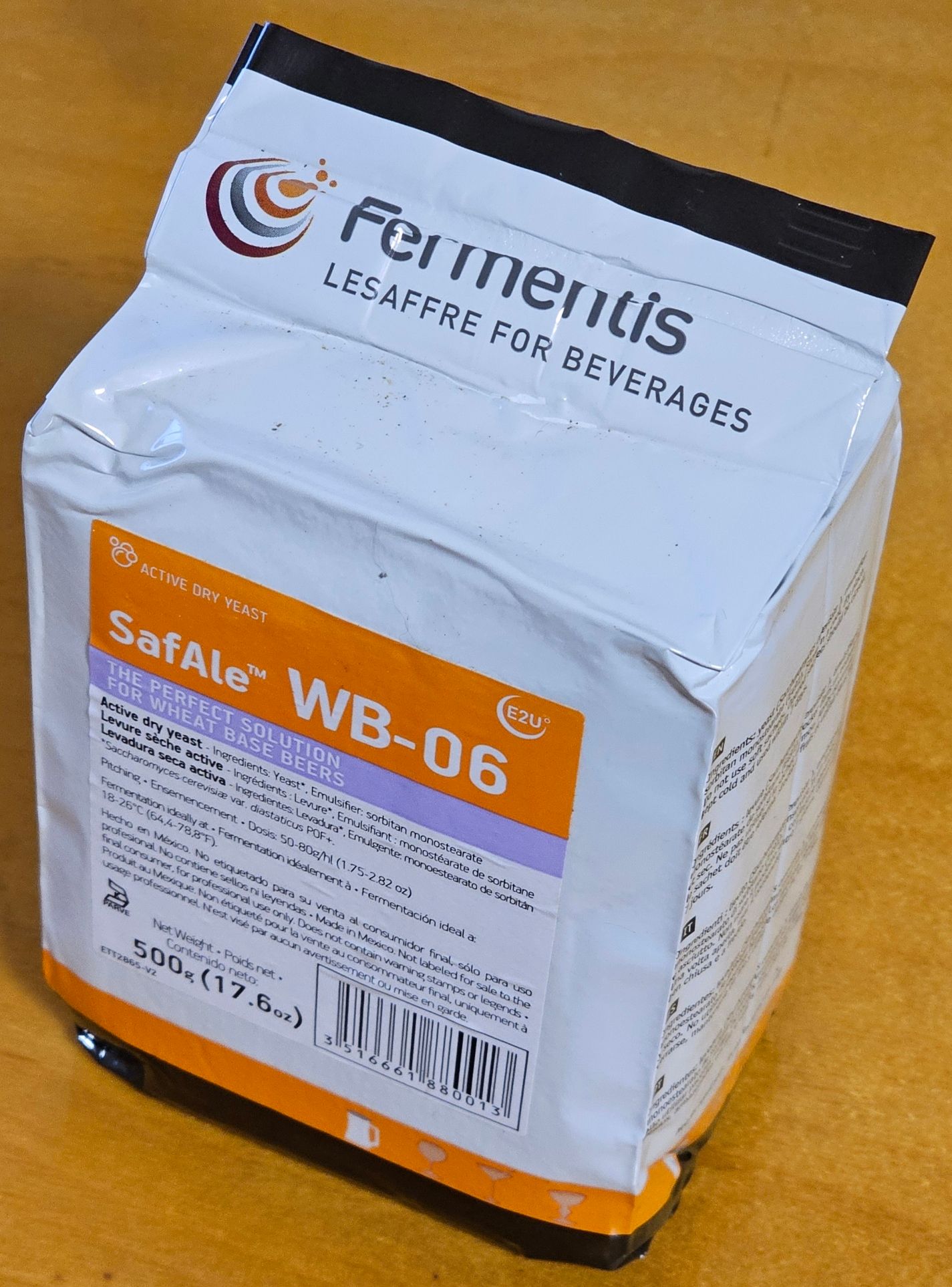 SafAle WB-06 Weizen Dry Yeast,500g [BEST BEFORE 2024.11]