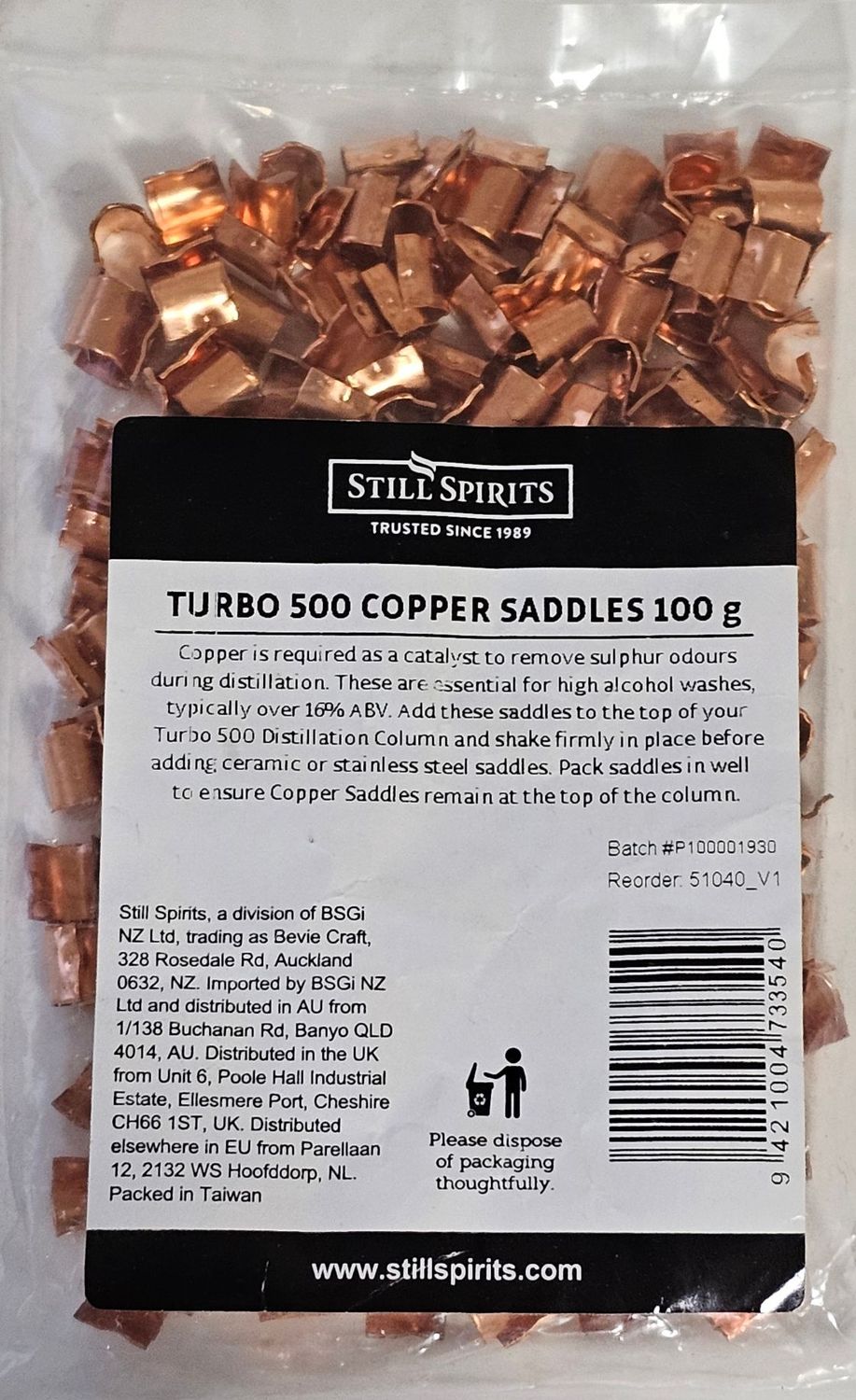 Still Spirits Copper Saddles, 100g