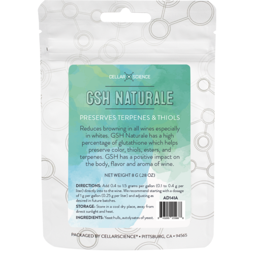 CellarScience GSH Naturale | Preserves Terpenes & Thiols, 8g