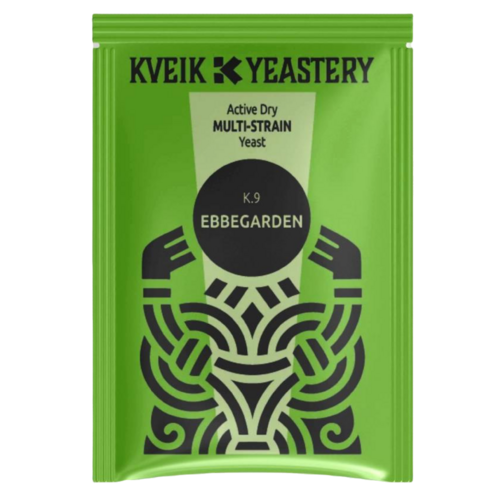 Kveik Yeastery | K.9 Ebbegarden | Multi-Strain Kveik Yeast | Dry Beer Yeast, 7g