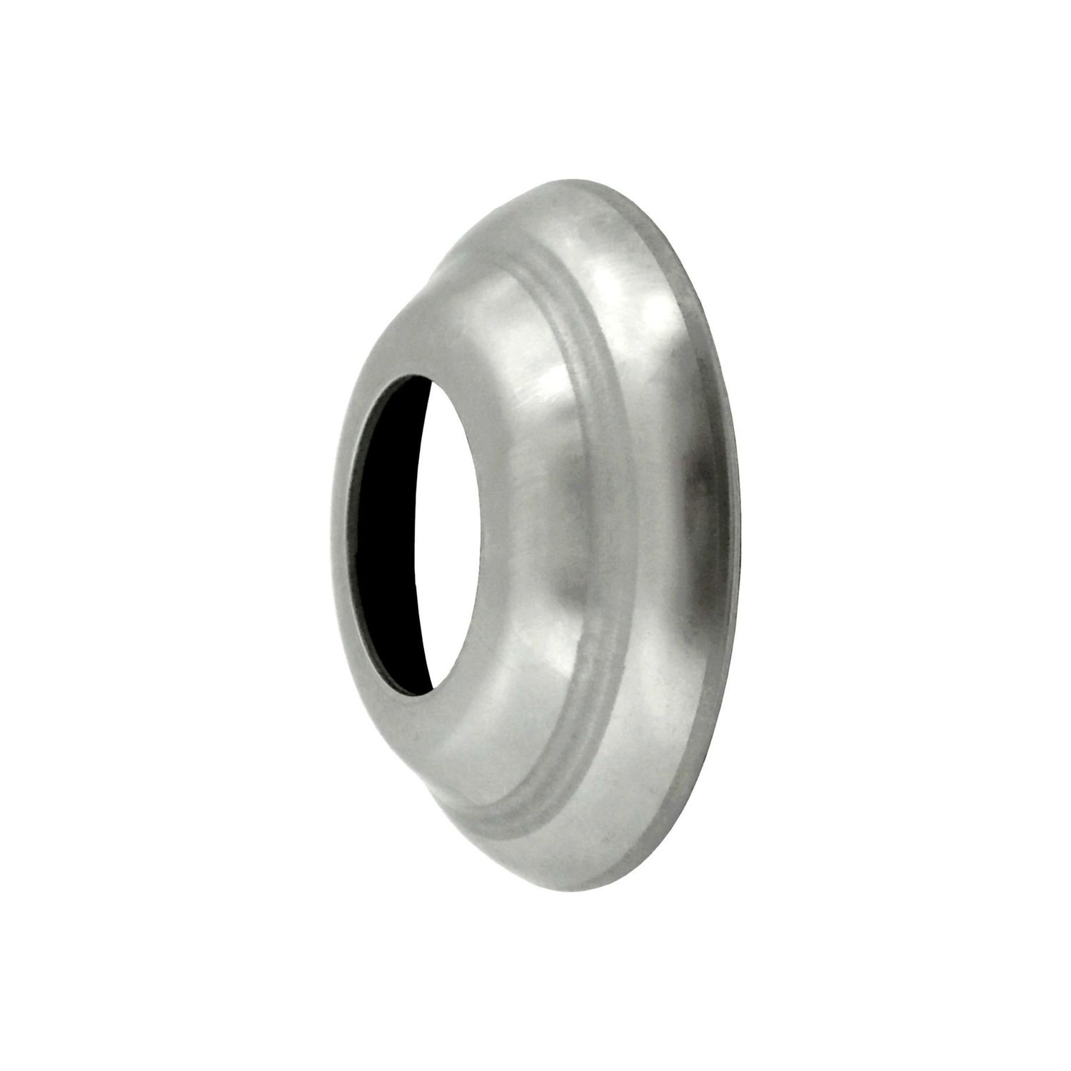 Shank Flange, Stainless, Brushed Finish