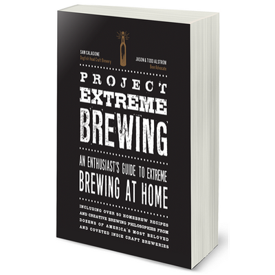 Calagione, Sam, Jason Alström, and Todd Alström. Project Extreme Brewing: An Enthusiast's Guide to Extreme Brewing at Home. 2018.