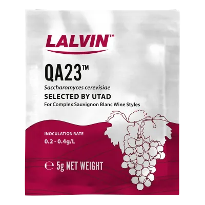 Lalvin QA23 Dry Wine Yeast, 5g