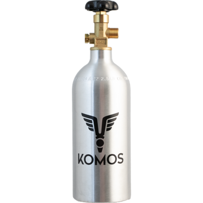 KOMOS CO2 Tank/Bottle 2.5LB (Empty)