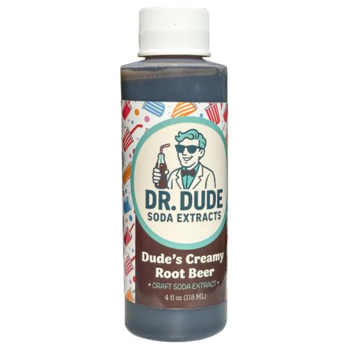 Dr Dude's Creamy Root Beer Extract | 4 oz