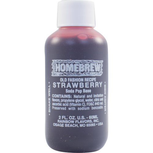 Rainbow Flavors | Strawberry Extract | 2 oz