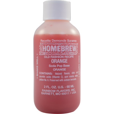 Rainbow Flavors | Orange Soda Extract | 2 oz