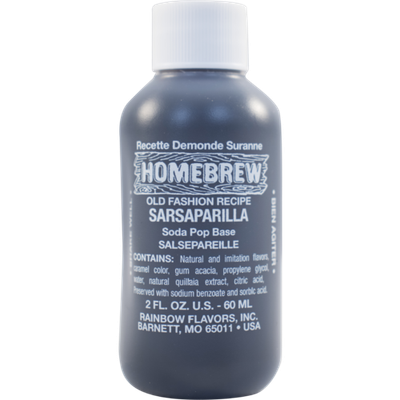 Rainbow Flavors | Sarsaparilla Extract | 2 oz