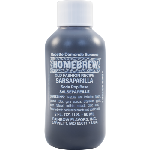 Rainbow Flavors | Sarsaparilla Extract | 2 oz