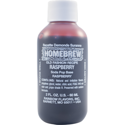 Rainbow Flavors | Raspberry Extract | 2 oz