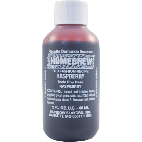 Rainbow Flavors | Raspberry Extract | 2 oz