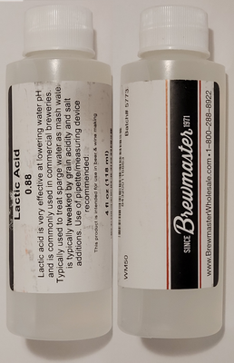 Lactic Acid 88% - 4oz