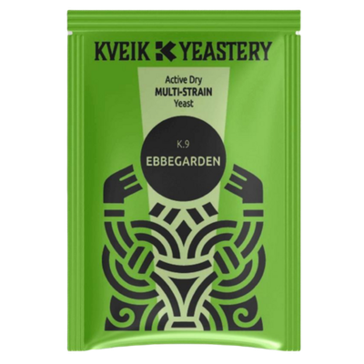 Kveik Yeastery | K.9 Ebbegarden | Multi-Strain Kveik Yeast | Dry Beer Yeast, 7g