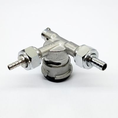 Low Profile D System Keg Coupler – 100% Stainless Steel
