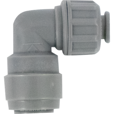 Duotight Push-In Fitting | Reducer Elbow | 8 mm (5/16") x 6.35 mm (1/4") Screw Lock