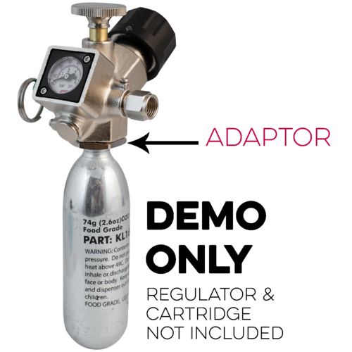 74g Cartridge Adapter for KegLand Core 360 Mini CO2 Regulator 74g Cartridge Adapter for KegLand Core 360 Mini CO2 Regulator