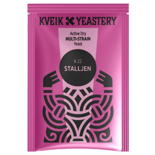 Kveik Yeastery | K.22 Stalljen | Multi-Strain Kveik Yeast | Dry Beer Yeast, 7g