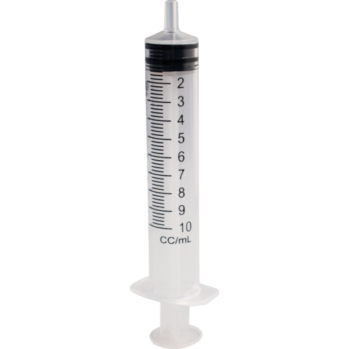 Plastic Syringe | 10 mL | Center Nozzle
