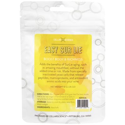 CellarScience Easy Sur Lie | Boost Body & Richness, 10g CellarScience Easy Sur Lie | Boost Body & Richness, 10g