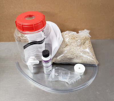 Basic 1 Gallon Starter Kit NOTE: 4oz Star San shown in photo; 8oz Star San actually included.