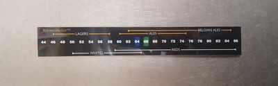 Fermometer - Adhesive Strip Thermometer Fermometer - Adhesive Strip Thermometer