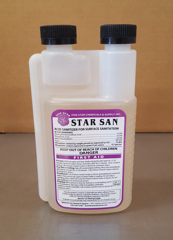 Star San Sanitizer - 16oz Star San Sanitizer - 16oz