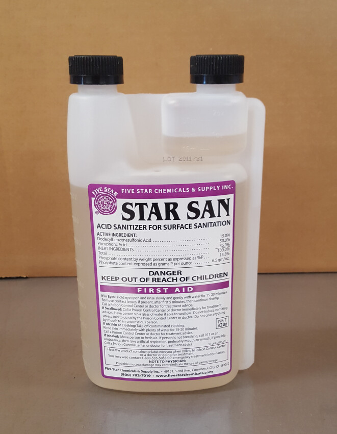 Star San Sanitizer - 32oz Star San Sanitizer - 32oz