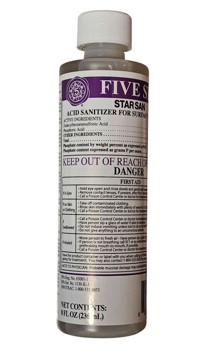 Star San Sanitizer - 8oz Star San Sanitizer - 8oz
