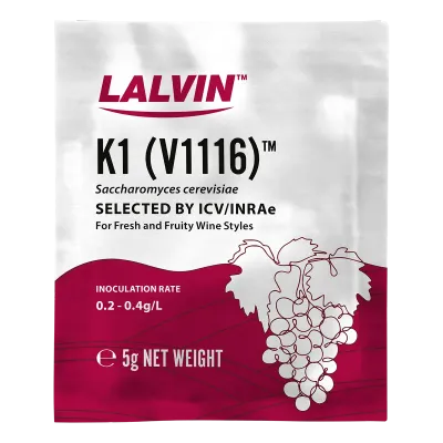 Lalvin K1V-1116 Wine Yeast, 5g