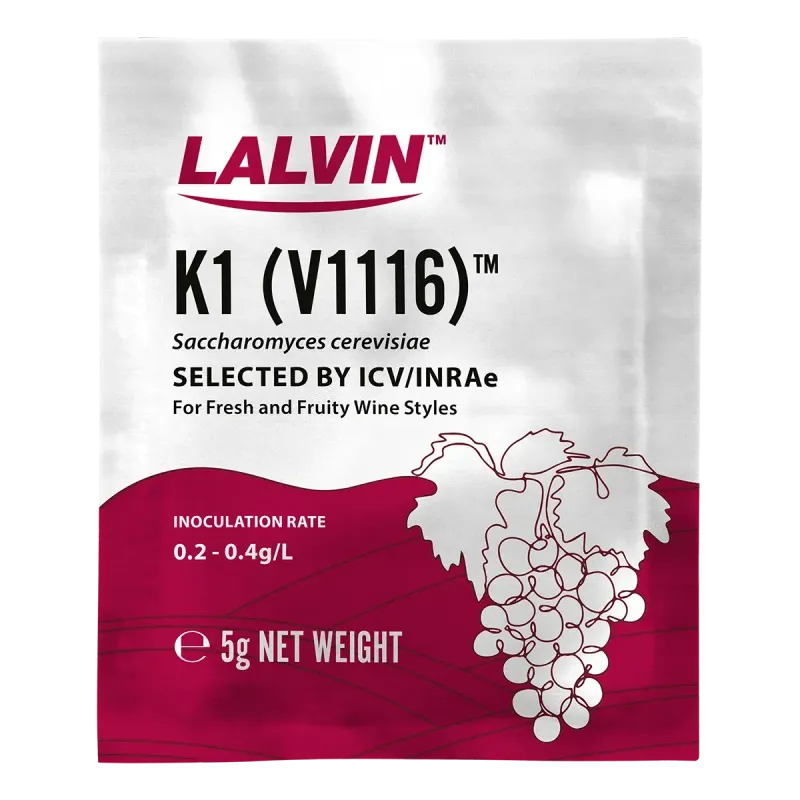 Lalvin K1V-1116 Wine Yeast, 5g