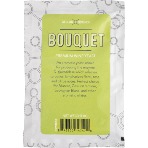 CellarScience BOUQUET Dry Wine Yeast, 8g CellarScience BOUQUET Dry Wine Yeast, 8g