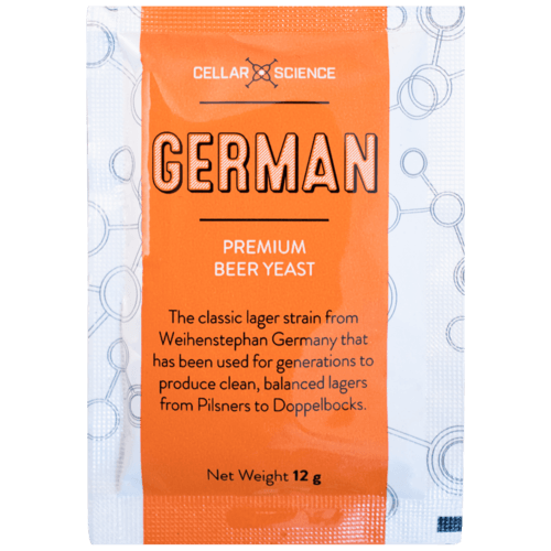 CellarScience GERMAN Dry Lager Yeast, 12g CellarScience GERMAN Dry Lager Yeast, 12g