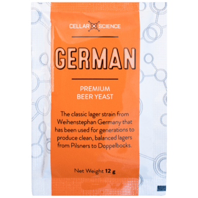 CellarScience GERMAN Dry Lager Yeast, 12g CellarScience GERMAN Dry Lager Yeast, 12g