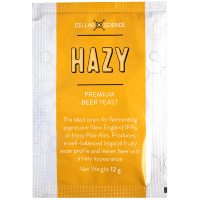 CellarScience HAZY Dry Yeast, 12g CellarScience HAZY Dry Yeast, 12g