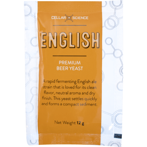 CellarScience ENGLISH Dry Yeast, 12g CellarScience ENGLISH Dry Yeast, 12g