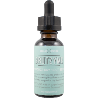 CellarScience Brutzyme - Glucoamylase Enzyme - 1 oz CellarScience Brutzyme - Glucoamylase Enzyme - 1 oz