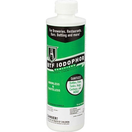 Iodophor Sanitizer - 16oz
