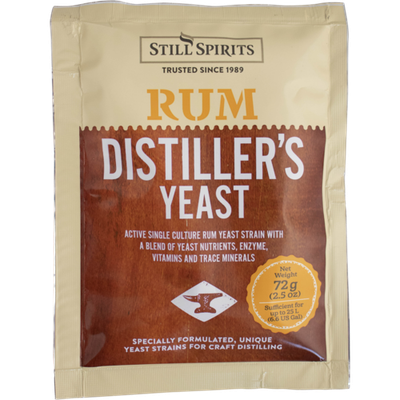 Still Spirits Rum Distiller's Yeast+, 72g Still Spirits Rum Distiller's Yeast+, 72g