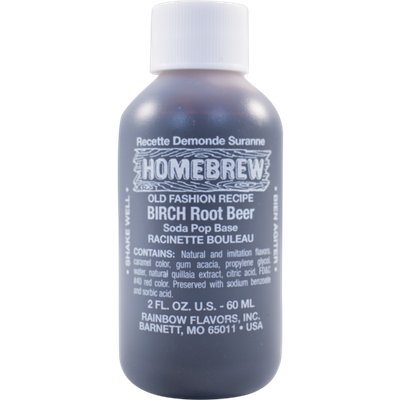 Rainbow Flavors | Birch Root Beer Extract | 2 oz