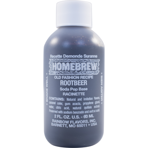 Rainbow Flavors | Root Beer Extract | 2 oz