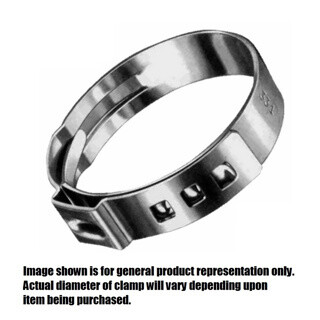 Oetiker Stepless Clamp, 10.5mm (3/8")