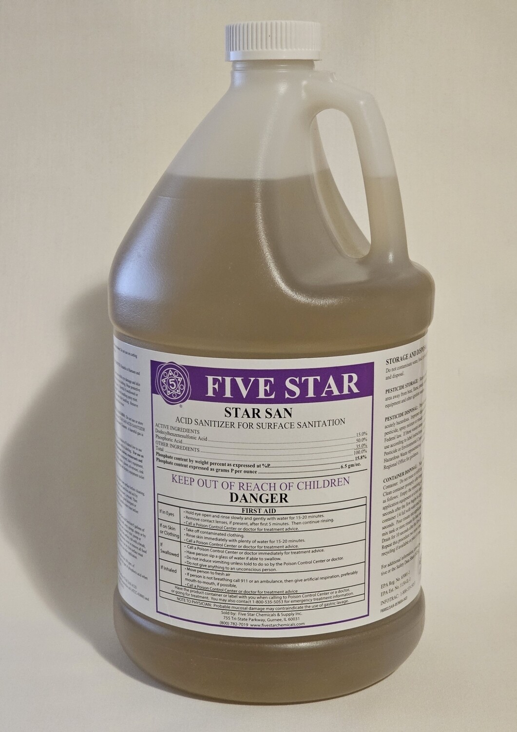 Star San Sanitizer - 1 Gallon Star San Sanitizer - 1 Gallon