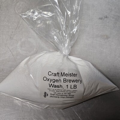 Craft Meister Oxygen Brewery Wash, 1lb Craft Meister Oxygen Brewery Wash, 1lb