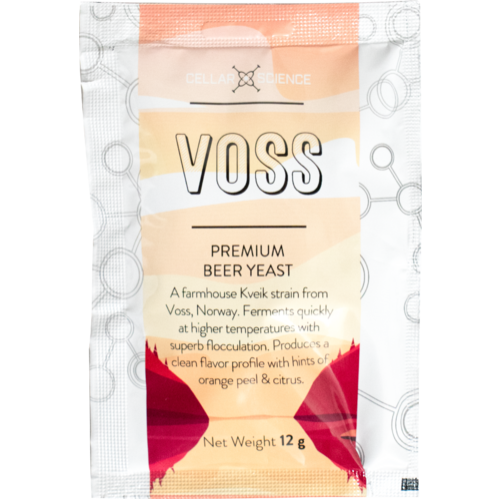 CellarScience VOSS Dry Yeast, 12g CellarScience VOSS Dry Yeast, 12g