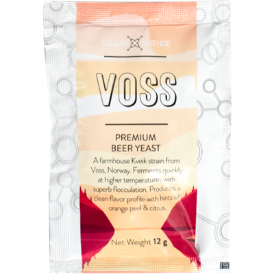 CellarScience VOSS Dry Yeast, 12g CellarScience VOSS Dry Yeast, 12g
