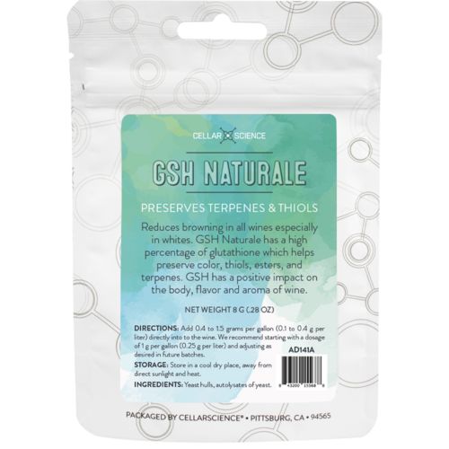 CellarScience GSH Naturale | Preserves Terpenes & Thiols, 8g