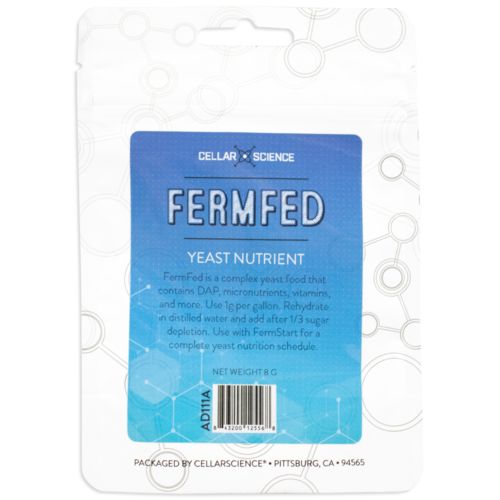 CellarScience FermFed | Yeast Nutrient, 8g CellarScience FermFed | Yeast Nutrient, 8g