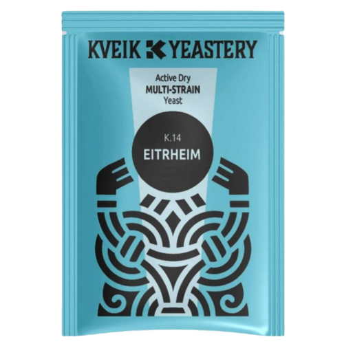 Kveik Yeastery | K.14 Eitrheim | Multi-Strain Kveik Yeast | Dry Beer Yeast, 7g