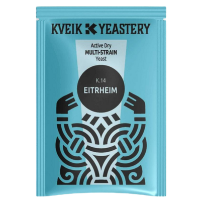 Kveik Yeastery | K.14 Eitrheim | Multi-Strain Kveik Yeast | Dry Beer Yeast, 7g