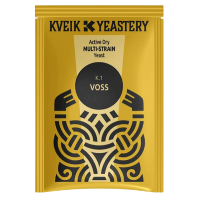 Kveik Yeastery | K.1 Voss | Multi-Strain Kveik Yeast | Dry Beer Yeast, 7g Kveik Yeastery | K.1 Voss | Multi-Strain Kveik Yeast | Dry Beer Yeast, 7g